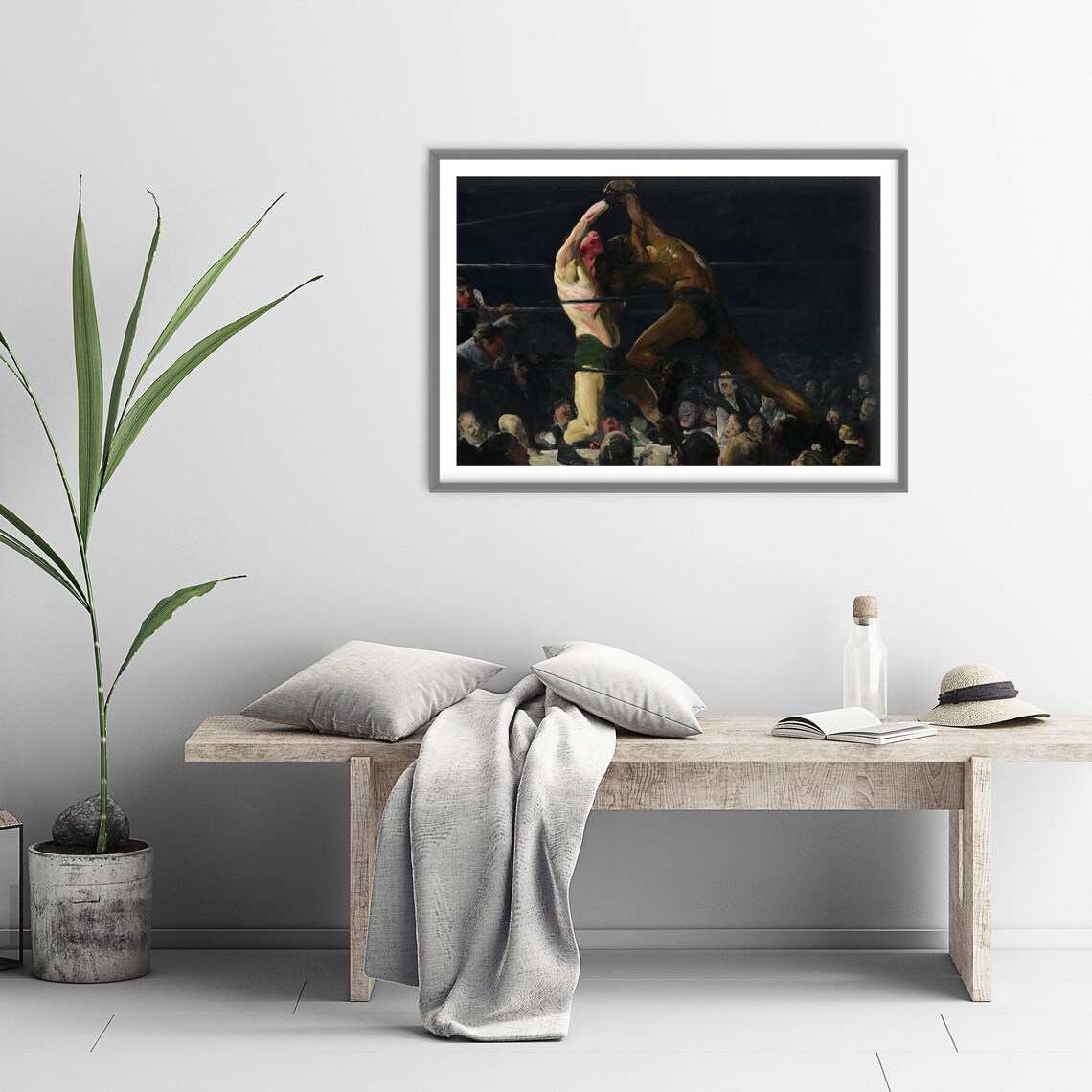 George Bellows Both Members of This Club Art Print - Image 3
