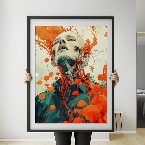 Detachment Art Print Instant Wall Illustration