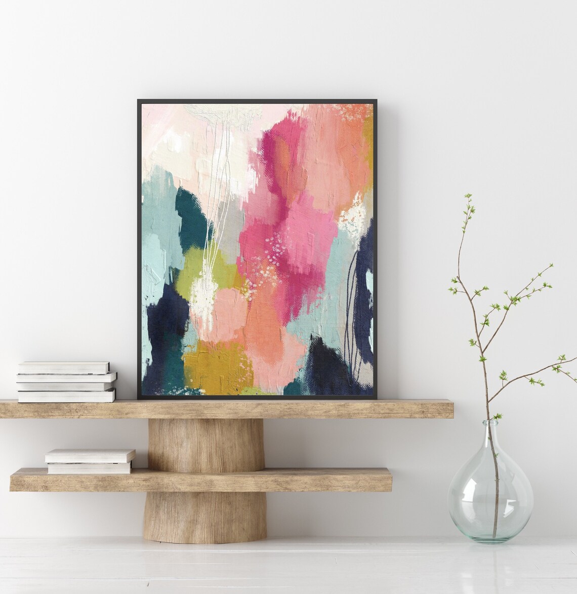 Vibrant Abstract, Modern Contemporary Art Print