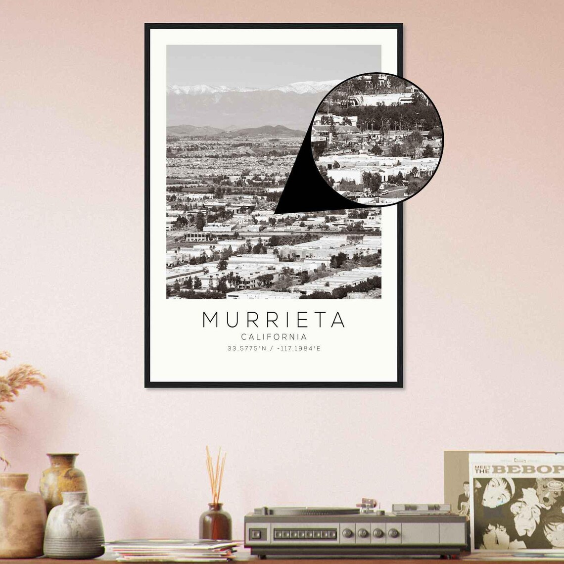 Murrieta California Photo Travel Poster Murrieta Travel Print Minimalist Travel Print Ds1 - Image 4