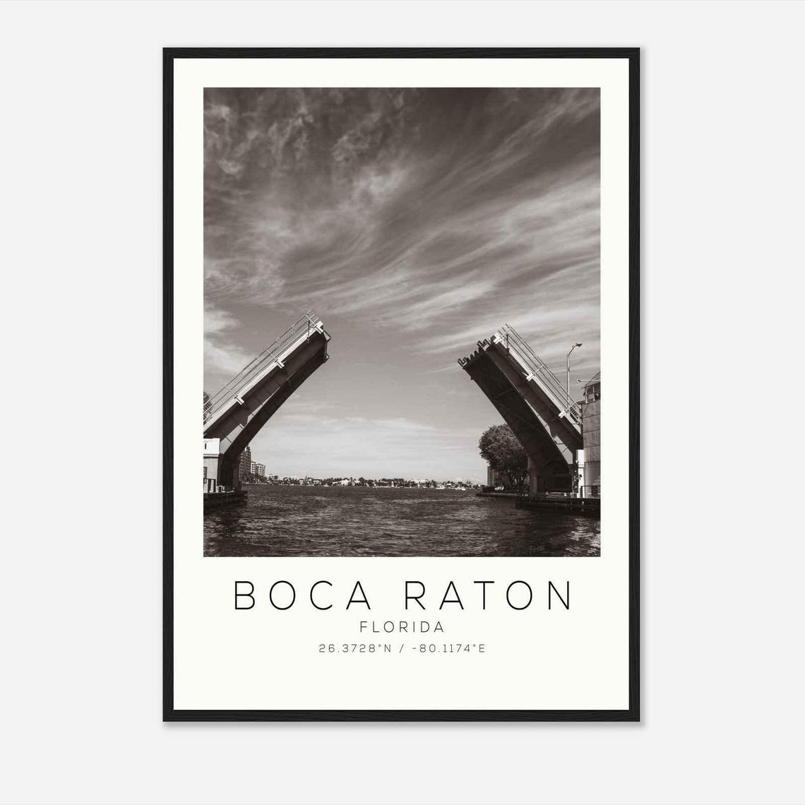 Boca Raton Florida Photo Travel Poster