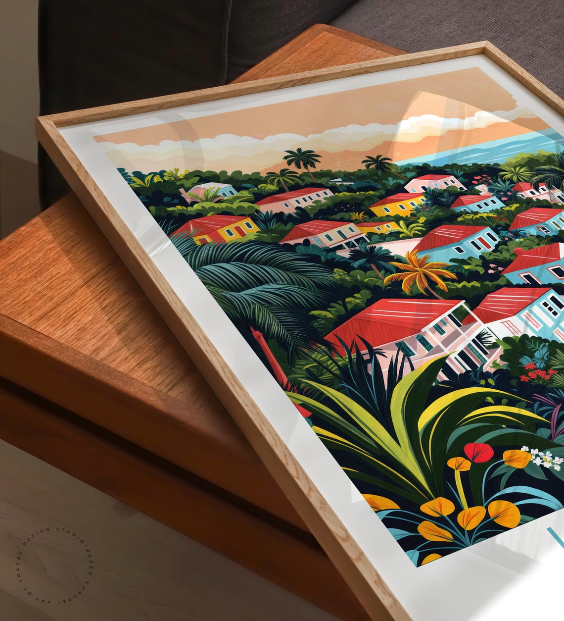 Kingston Jamaica Travel Poster, Home Decor Art Print - Image 6