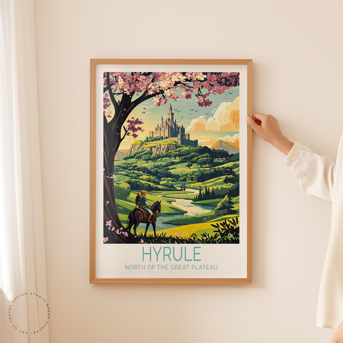 Hyrule Travel Poster, North Of The Great Plateau - Image 2