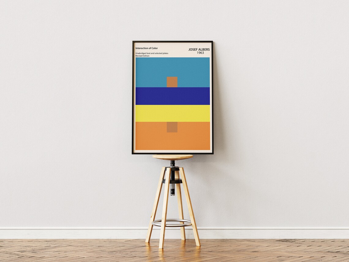 Josef Albers Homage To The Square Art Print - Image 2