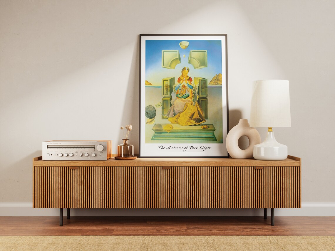 Salvador Dali The Madonna of Port Lligat Surrealist Art Print - Image 2