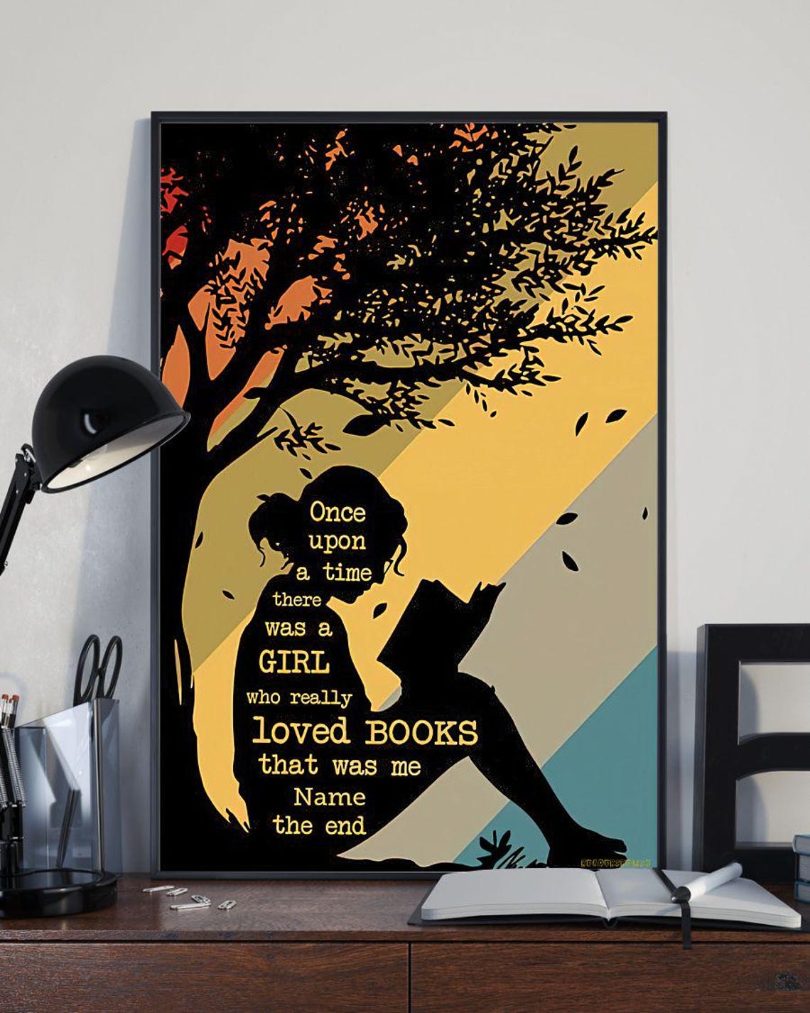 Once Upon A Time Book Lover Poster - Image 2
