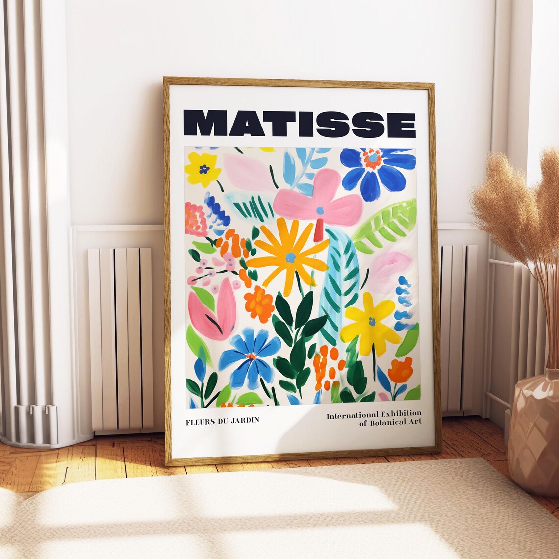 Matisse Fleurs Du Jardin Botanical Exhibition Floral Art Poster - Image 4