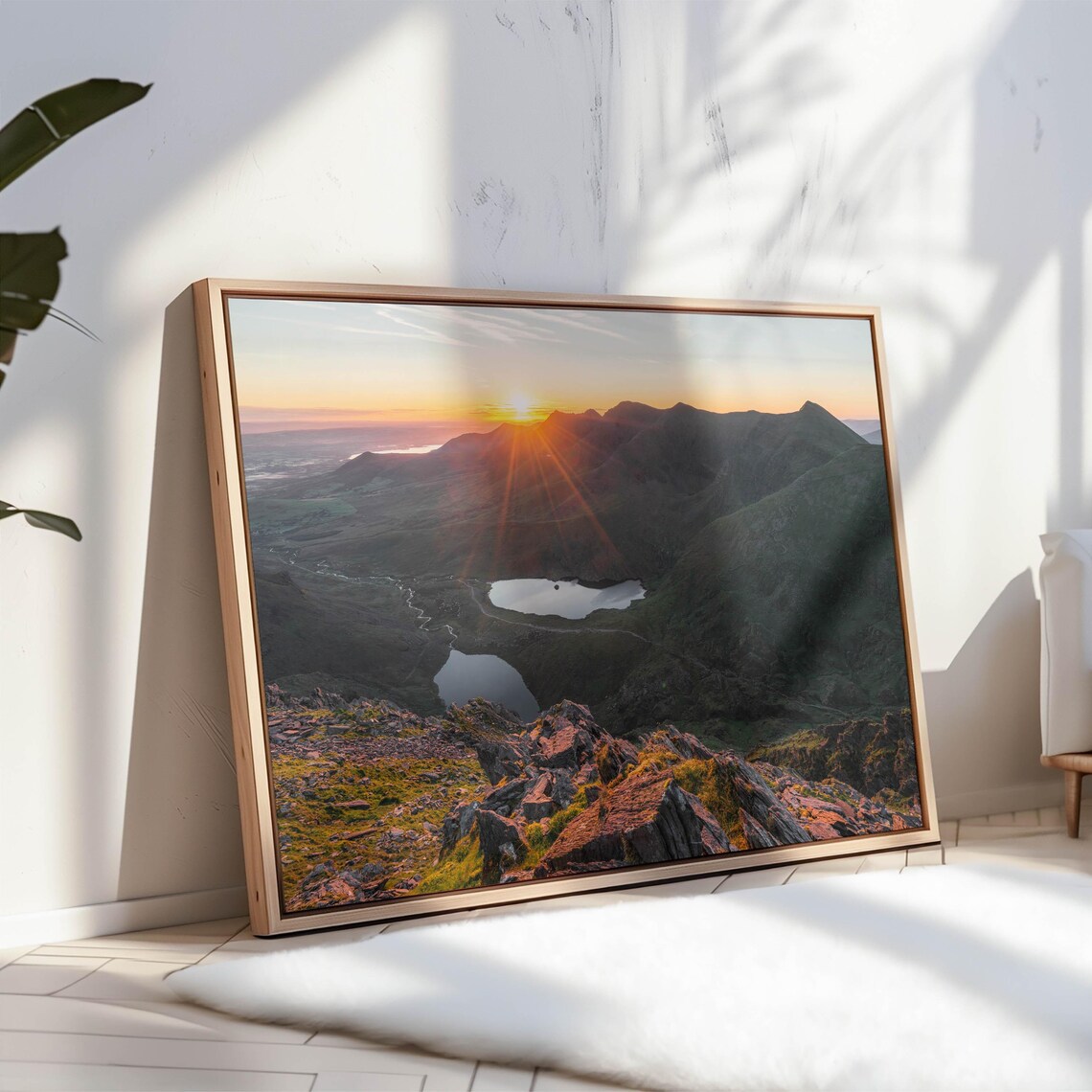 Carrauntoohil Sunrise Over Still Mountain Tarns Kerry Ireland Poster - Image 3