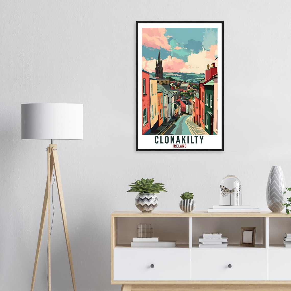 Clonakilty Travel Poster, Ireland Wall Art - Image 3