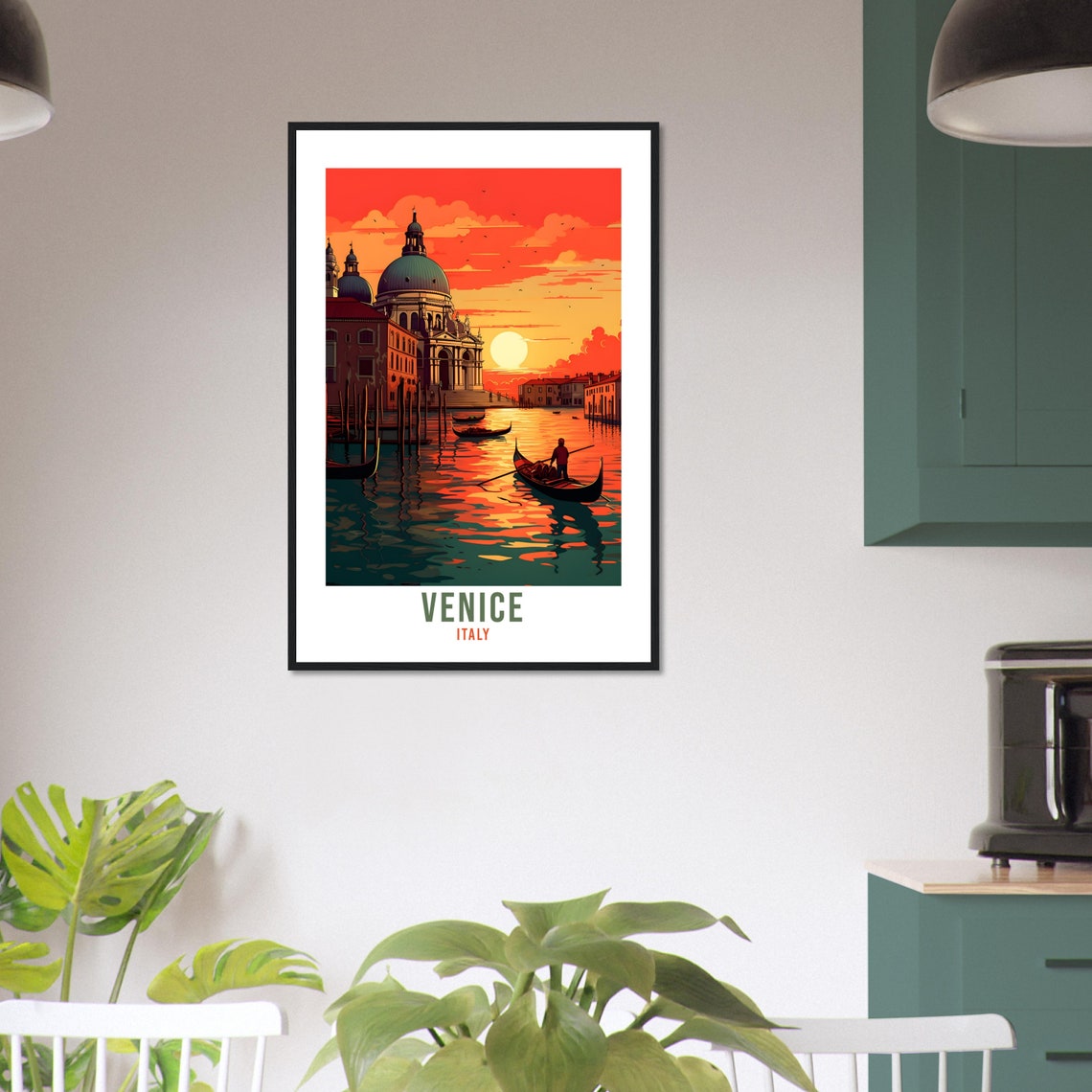 Venice Travel Print Wall Art Venice Wall Hanging Italy Gift Venice Holiday Print Art Print Venice Travel Gift Travel Poster Venice City Art - Image 4
