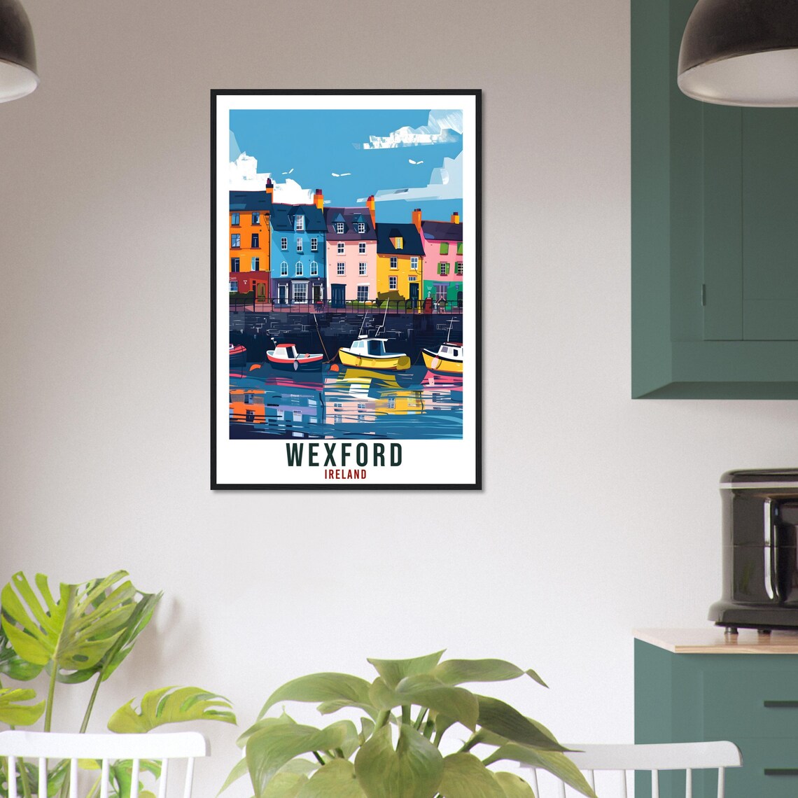 Wexford Travel Poster, Ireland Wall Art Print - Image 2