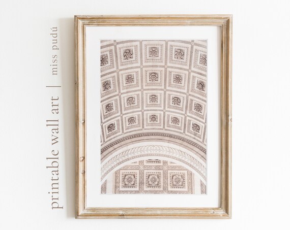 Arc De Triomphe Paris Architecture Art Print