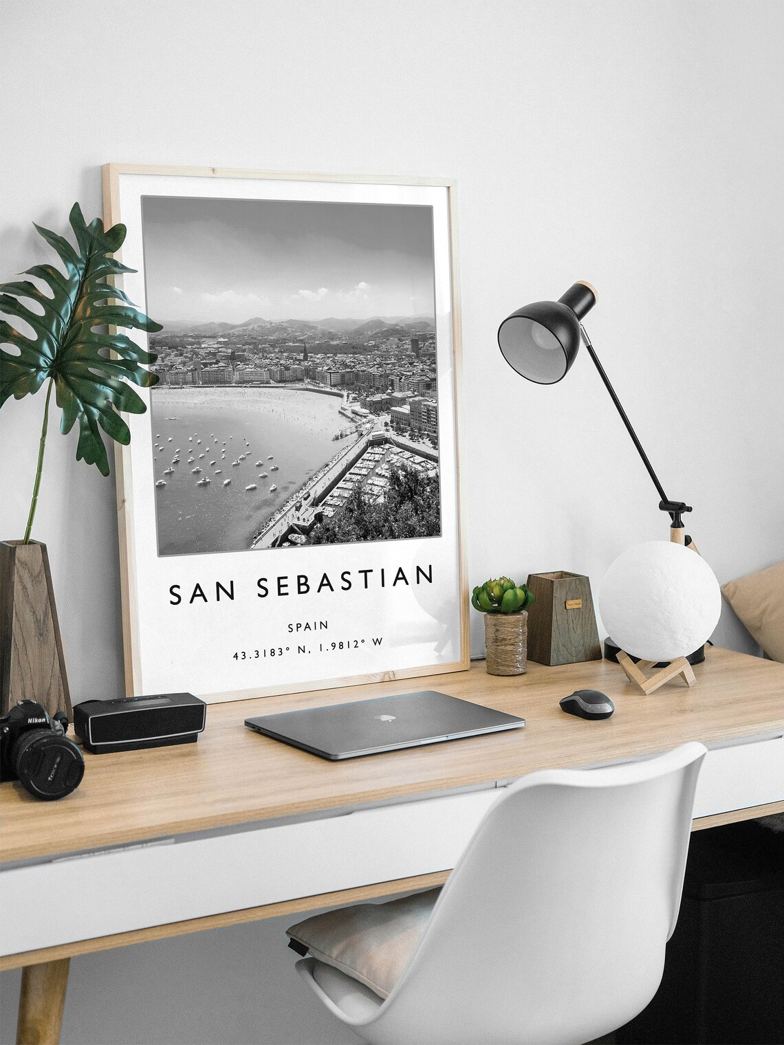 San Sebastian Poster San Sebastian Travel Print Spain Travel Poster Travel Decor Minimalist Travel Poster Travel Gift A1a2a3a4 - Image 2
