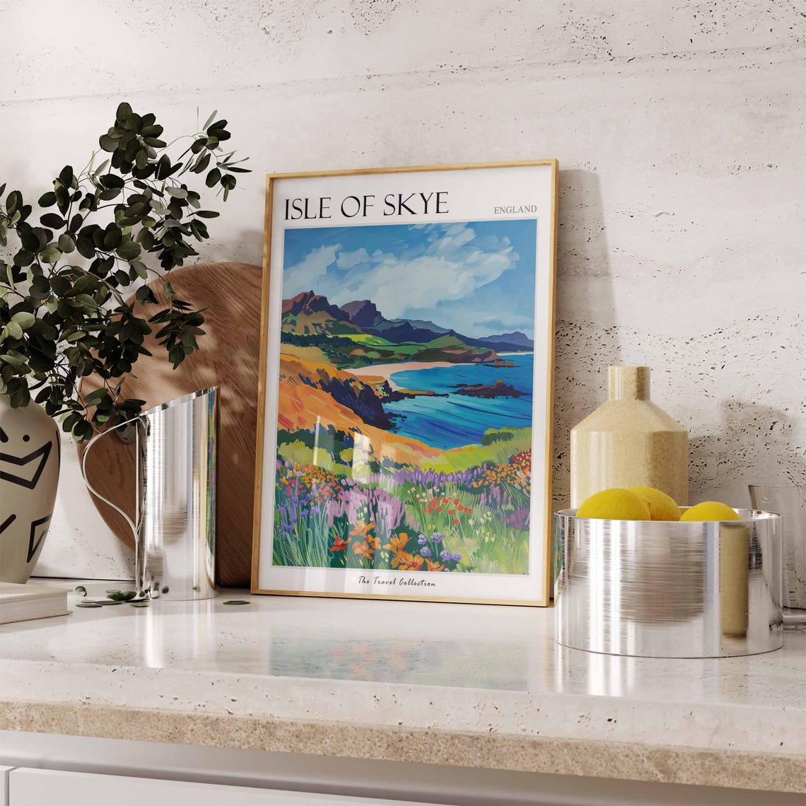 Isle Of Skye Poster England Travel Print Isle Of Skye Travel Art Isle Of Skye Wall Art England Travel Isle Of Skye Art - Image 2