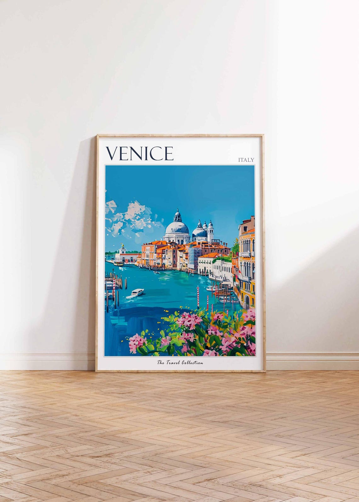 Venice Poster Italian Travel Print Venice Travel Art Venice Wall Art Italian Travel Venice Home Decor Venice Travel Gift - Image 2