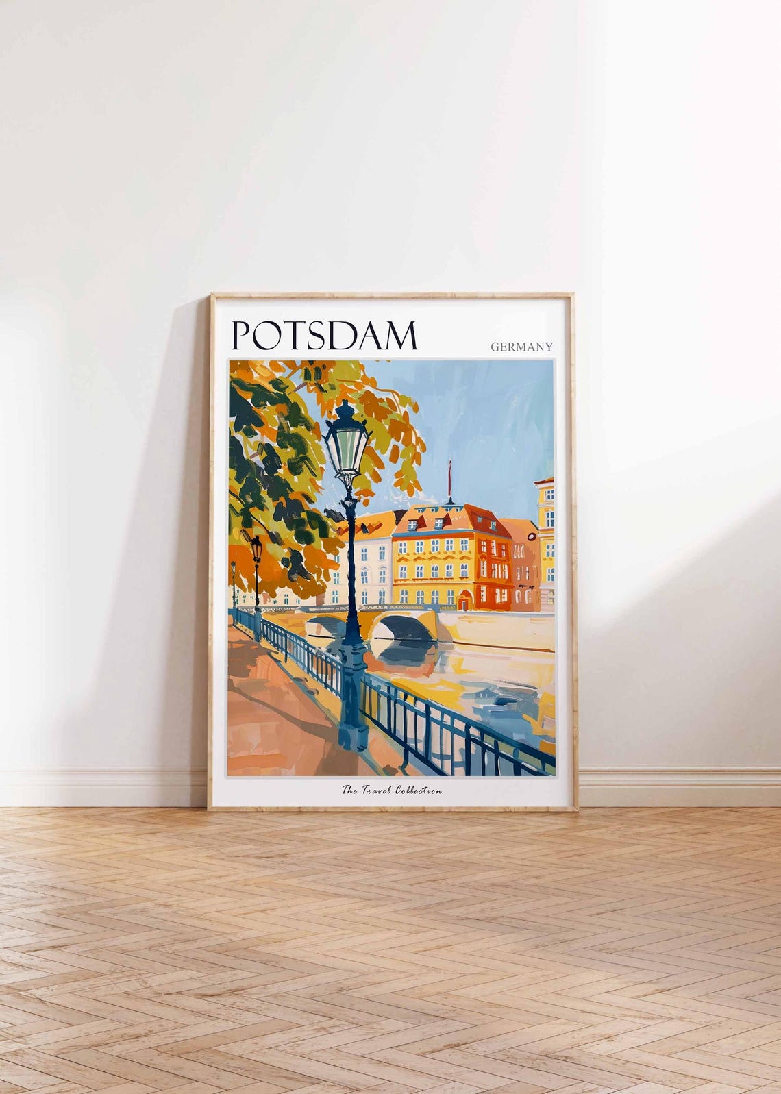 Potsdam Poster Germany Travel Print German Decor Europe Travel Poster European Wall Art City Print Potsdam Gift Potsdam Travel Poster - Image 2