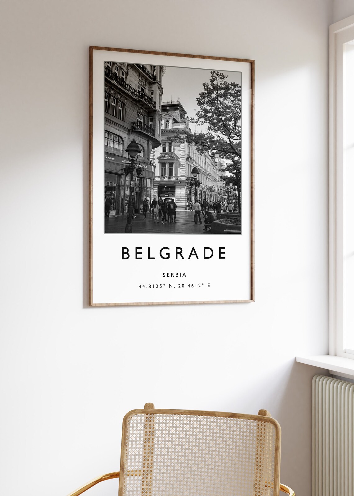 Belgrade Travel Poster, Serbia Travel Art Print - Image 3