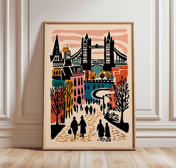 Windsor Castle Travel Poster, British Royal Architecture