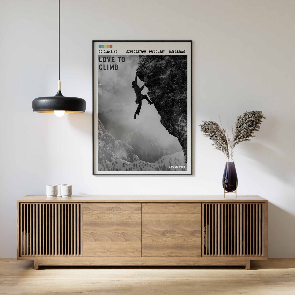 Climbing Adventure Wall Art Print for Climbers - Image 3