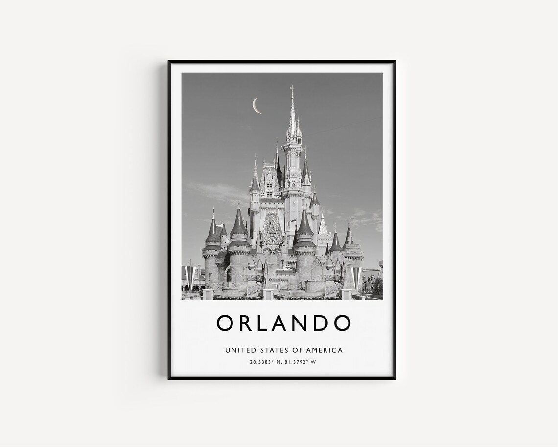 Orlando Travel Poster, Florida Travel Art Print - Image 3