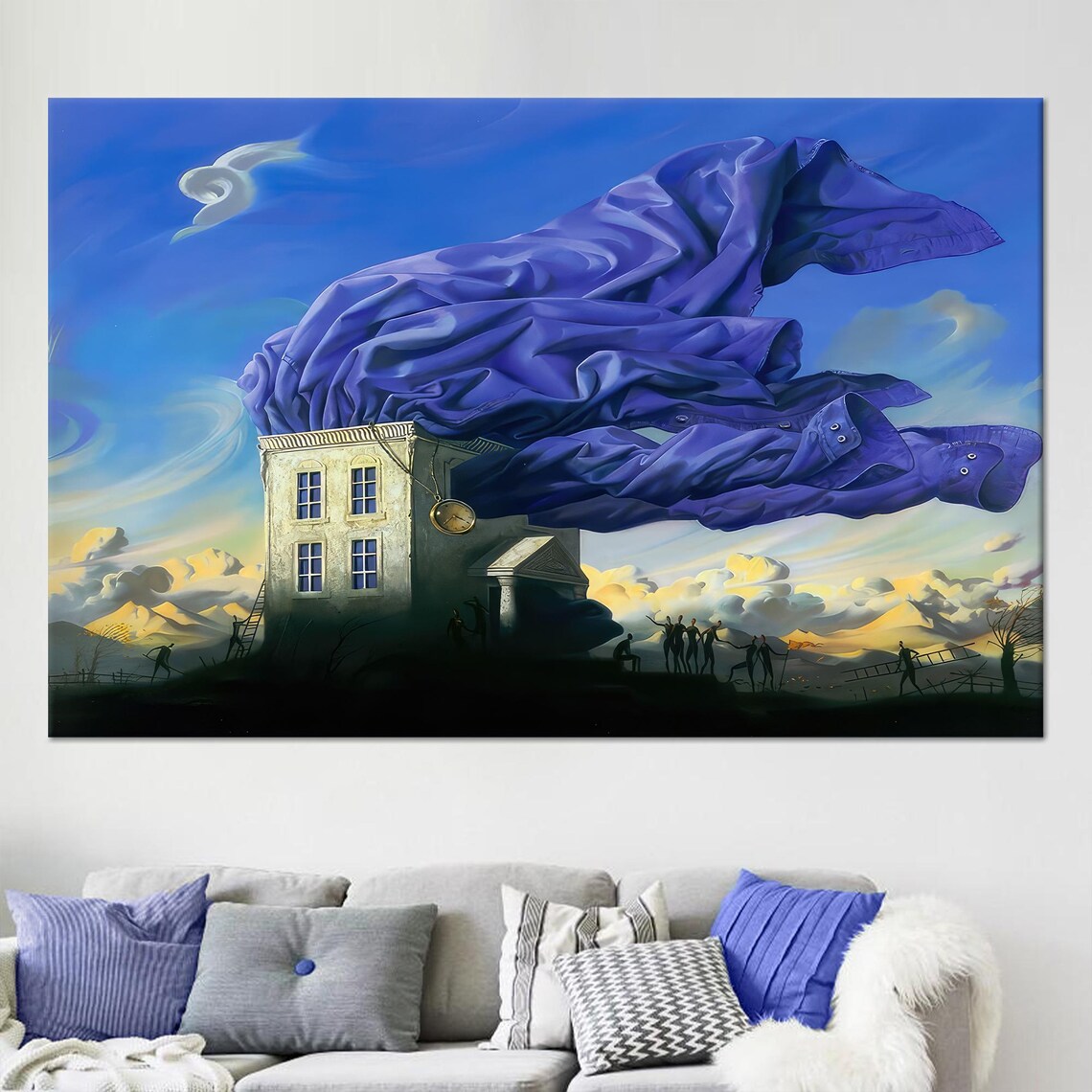 Vladimir Kush Abstract Surreal Art, Modern Home
