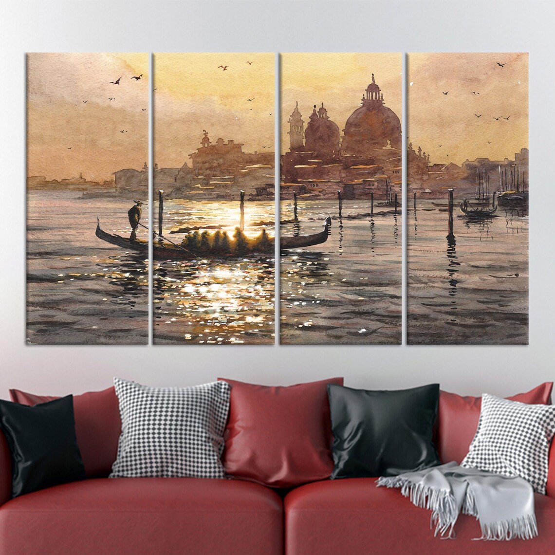 Venice Landscape, Italy Wedding Decor Poster - Image 2
