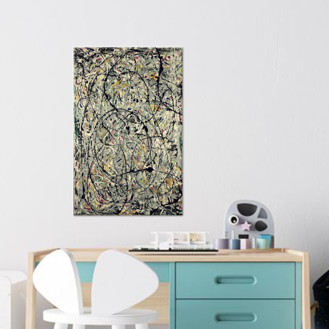 Luxury Bohemian Abstract Wall Decor, Mixed Colors