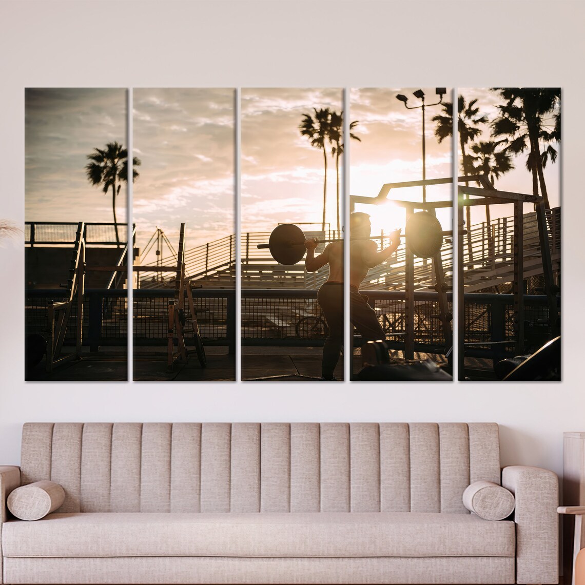 Fitness Sport Wall Art, Street Workout Art - Image 2