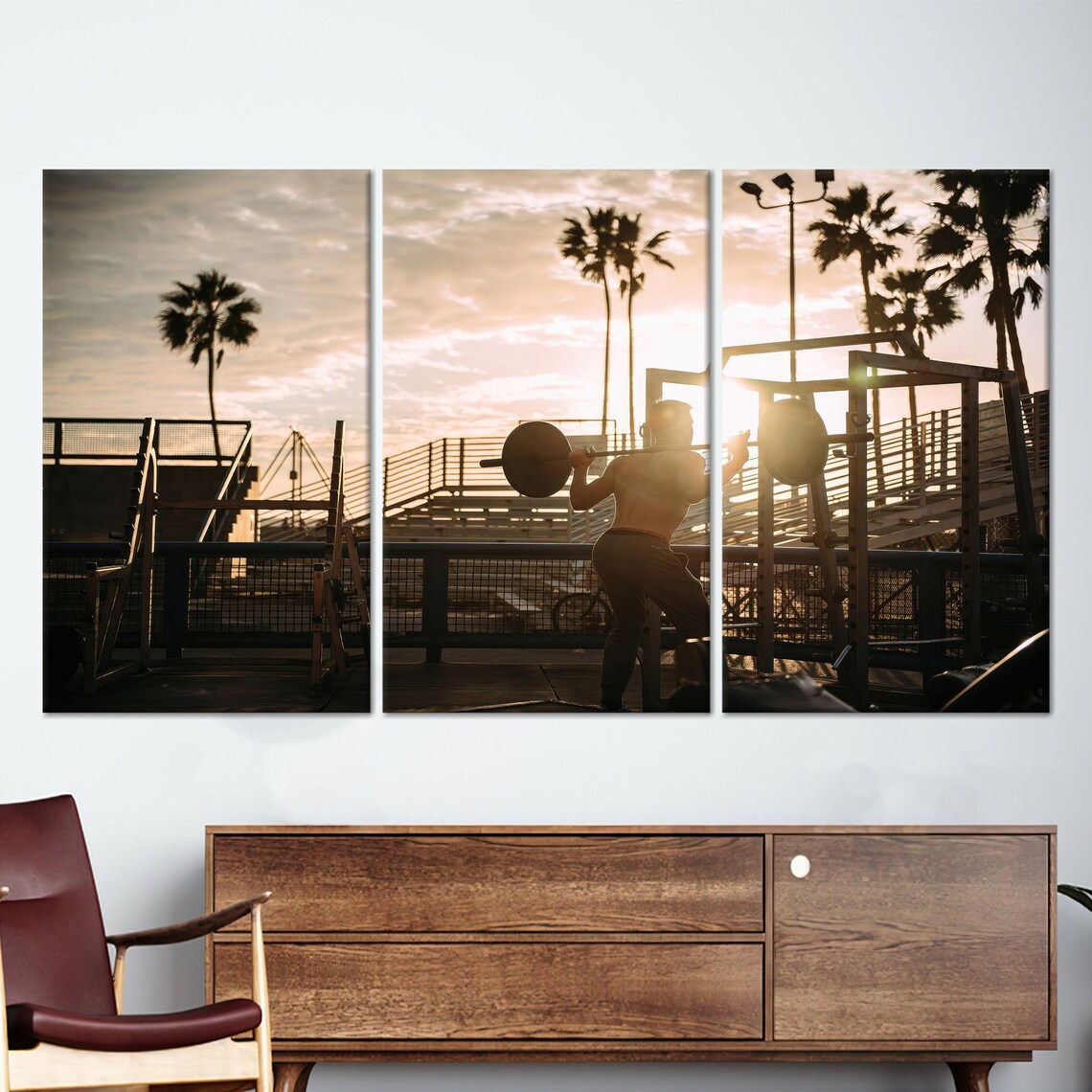 Fitness Sport Wall Art, Street Workout Art - Image 4