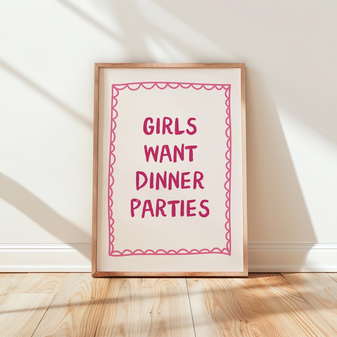 Preppy Kitchen Wall Print Art Girl Decor Food Trendy Girly Prints