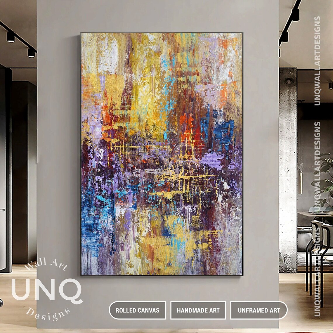 Abstract Boho Wall Art Print, Modern Living Room Decor - Image 6
