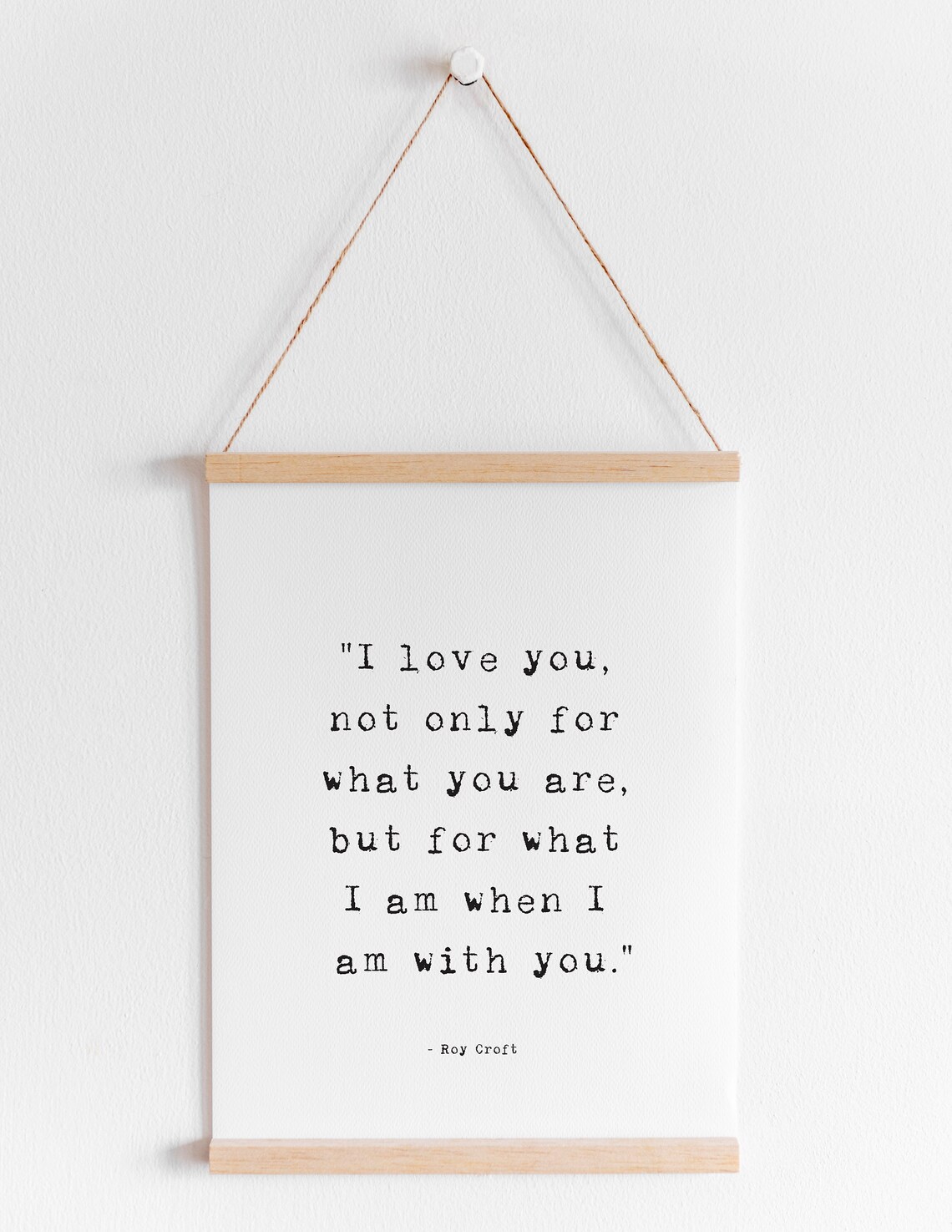 I Love You Not Only Love Quote Wall Art Love Print Black And White Wedding Quote Print Bedroom Quote Prints Minimalist Love Wall Art - Image 2
