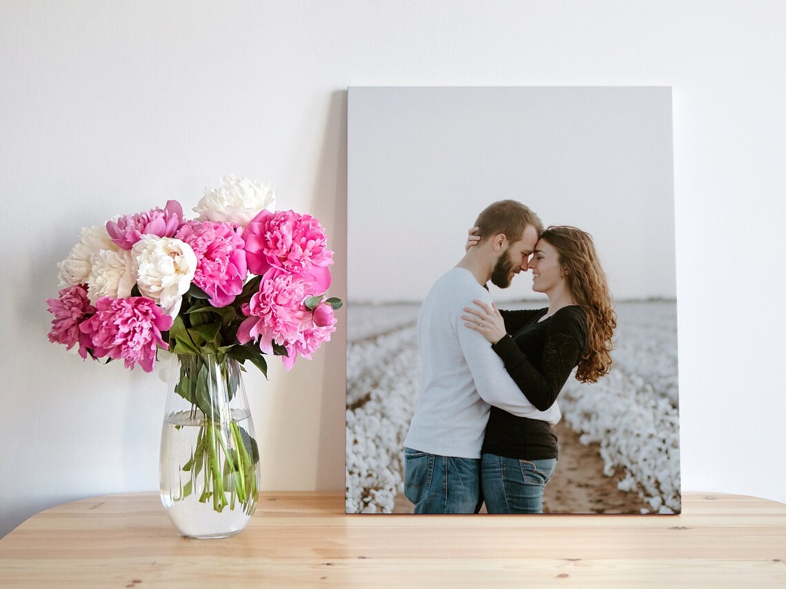 Custom Photo Canvas Turn Your Wedding Photos Into Stunning Home Decor Poster - Image 3