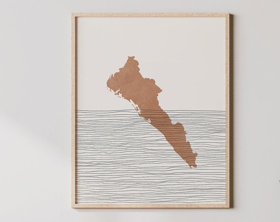 Sinaloa Mexico Travel Poster Art Print