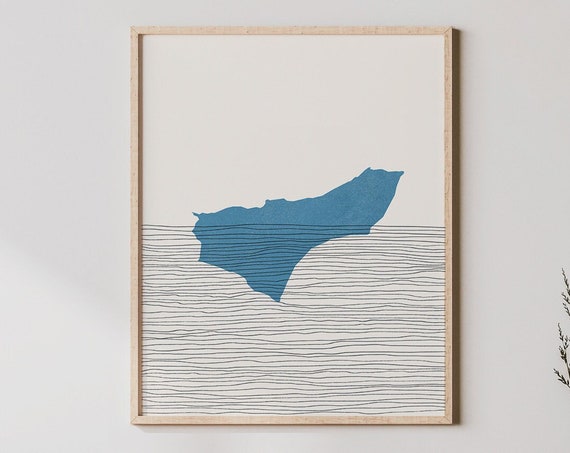 Alpsee Lake Art Germany Boho Travel Poster Minimalist Print Map Artwork