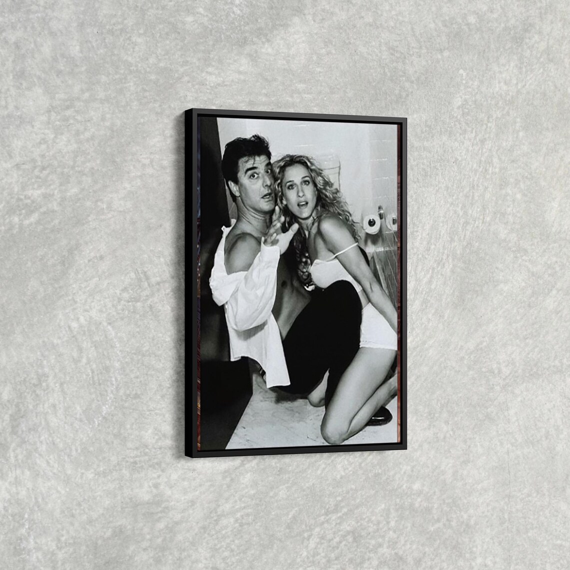 Sex and the City Carrie Bradshaw and Mr Big Candid Photo Poster
