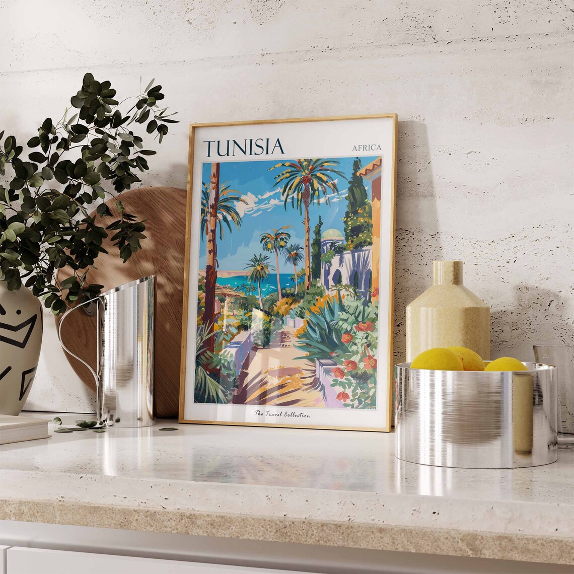 Tunisia Travel Poster, North African Wall Art - Image 3