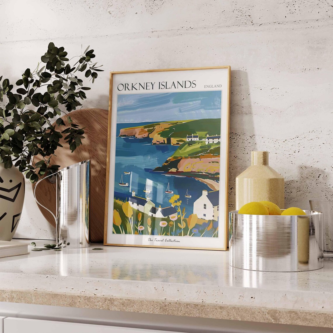 Orkney Islands Poster Scotland Poster Island Poster Scottish Decor Travel Print Wall Art Home Decor Scotland Travel Orkney Scotland - Image 3