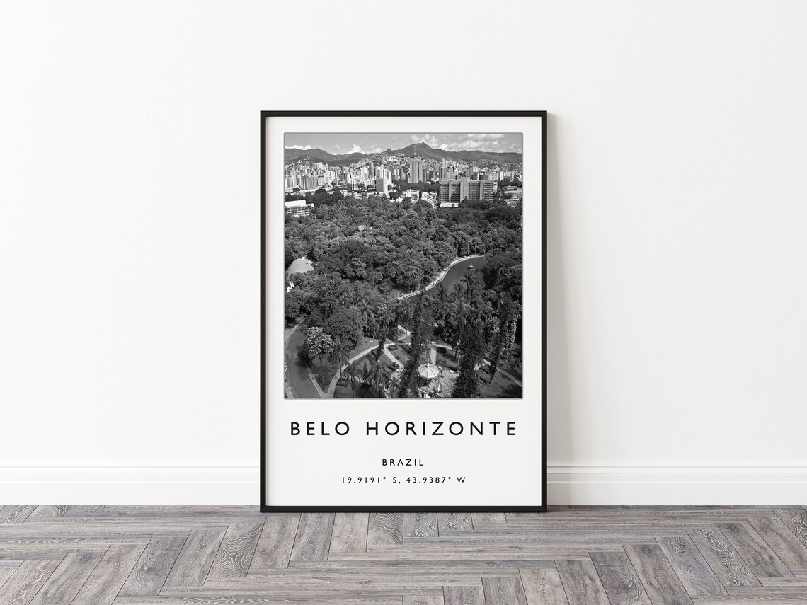 Belo Horizonte Brazil Travel Poster, South America - Image 2