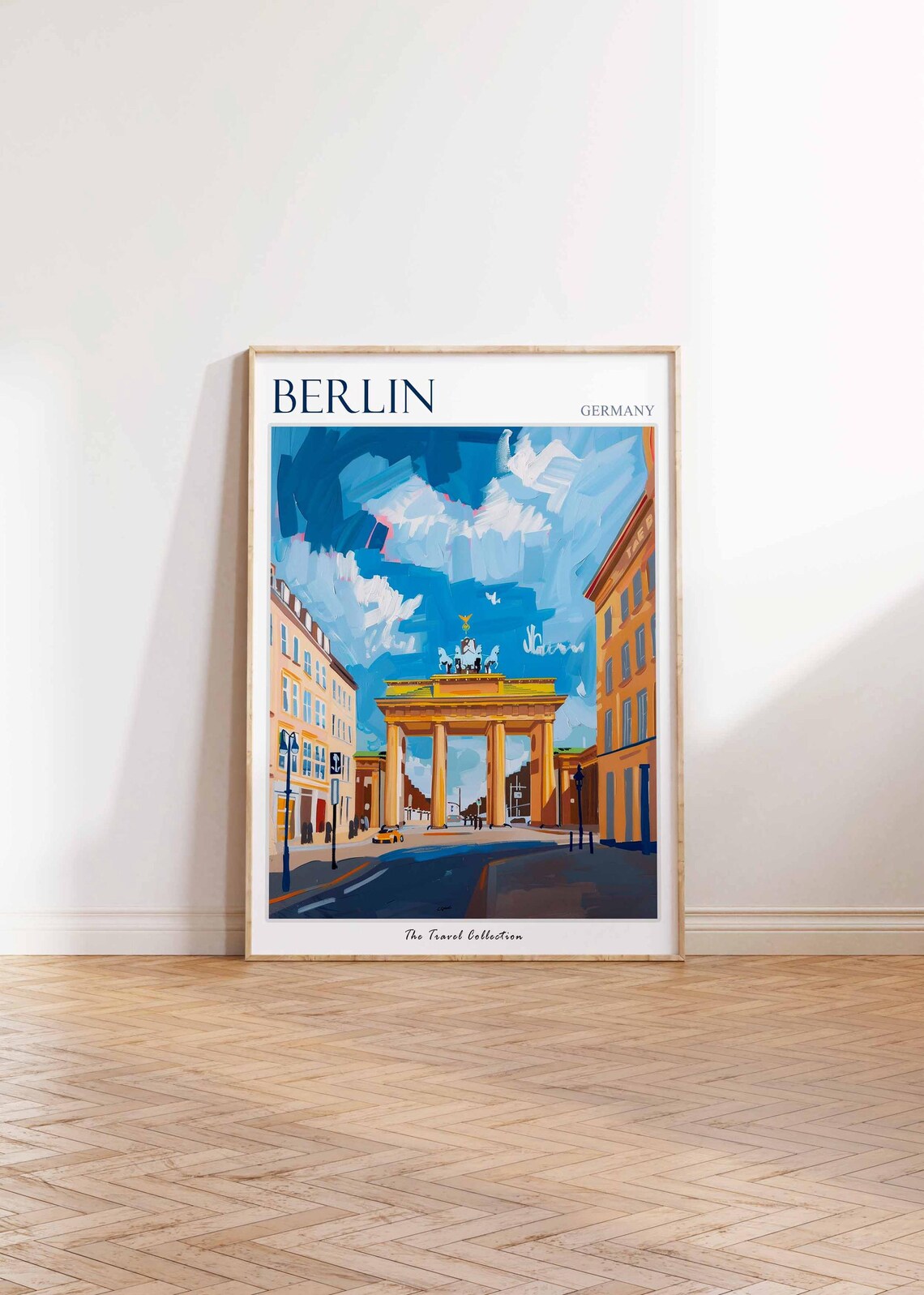 Berlin Travel Poster, Germany City Art Print - Image 2
