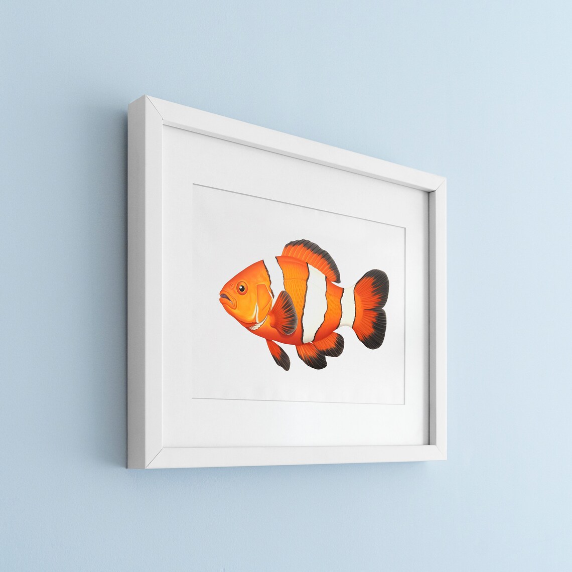 Clownfish Vintage Illustration Art Print - Image 3
