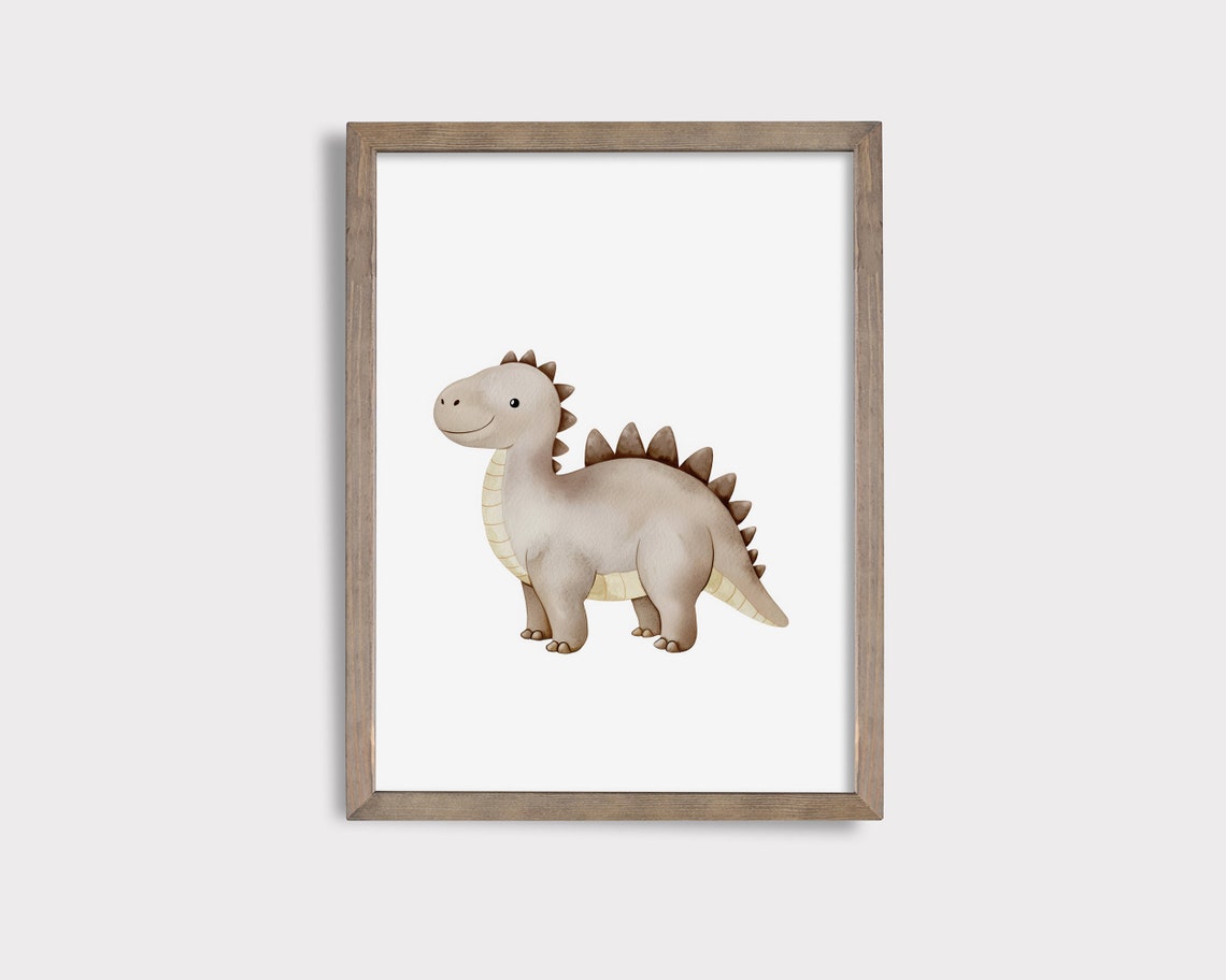 Dinosaur Nursery Print Dino Wall Art Dinosaur Dino Nursery Decor Nursery Wall Art Dinosaur Poster Dinosaur Decor