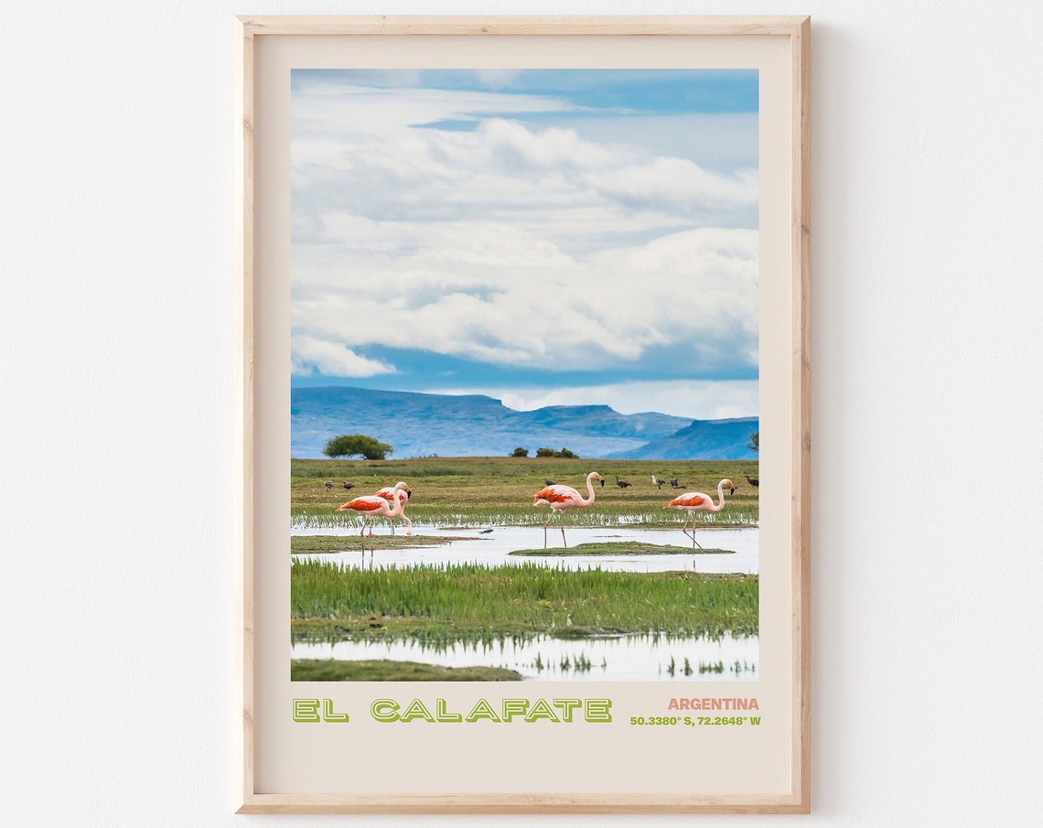 El Calafate Travel Poster El Calafate Print El Calafate Photo Print El Calafate Wall Decor El Calafate Travel Art El Calafate 3