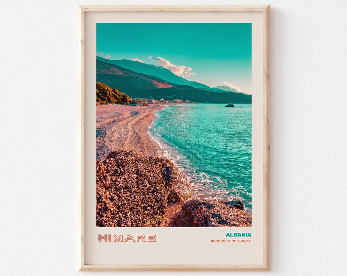 Himare Travel Poster Himare Print Himare Photo Print Himare Wall Decor Himare Travel Art Himare Himare Picture Himare 6