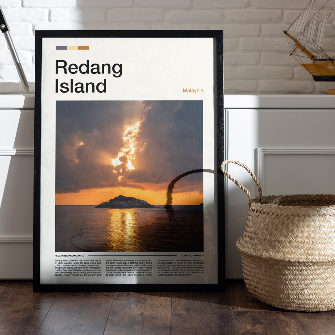 Redang Island Print Redang Island Poster Redang Island Wall Art Malaysia Art Print Redang Island Photo Redang Island Gifts - Image 5
