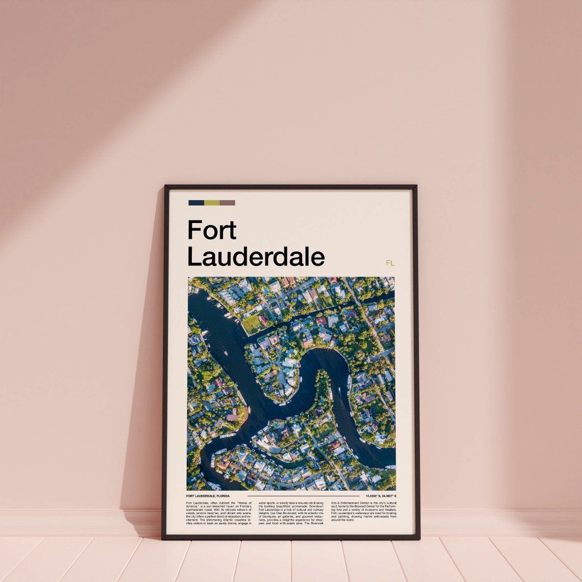 Fort Lauderdale Print Fort Lauderdale Poster Fort Lauderdale Wall Art Fort Lauderdale Art Print Fort Lauderdale Photo Florida Prints - Image 4