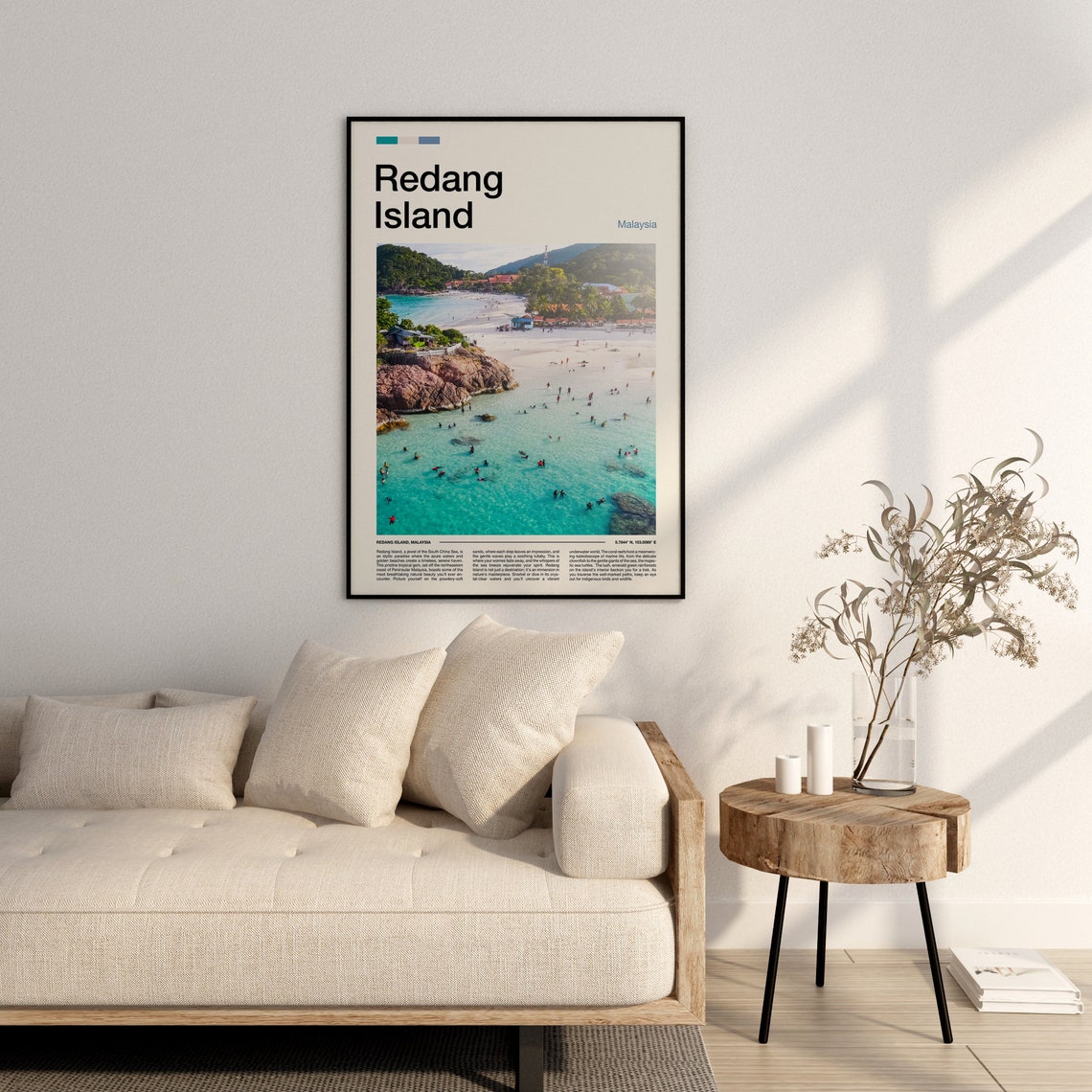 Redang Island Print Redang Island Poster Redang Island Wall Art Malaysia Art Print Redang Island Photo Redang Island Gifts - Image 3