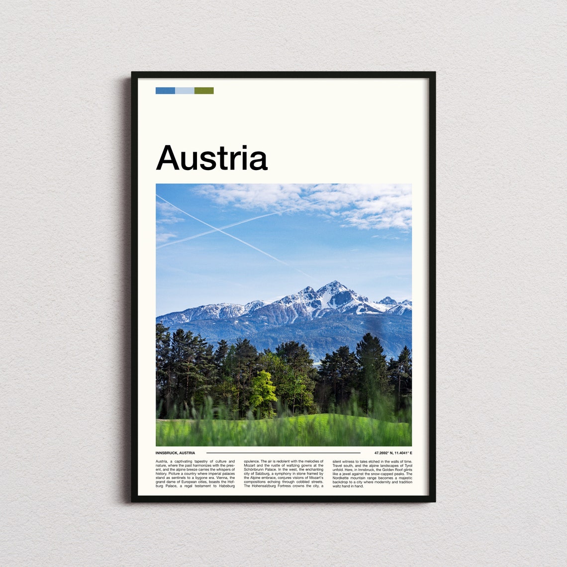 Austria Print Austria Poster Austria Wall Art Austria Art Print Austria Photo Austria Gifts Travel Gifts Travel Poster Traveler Gift