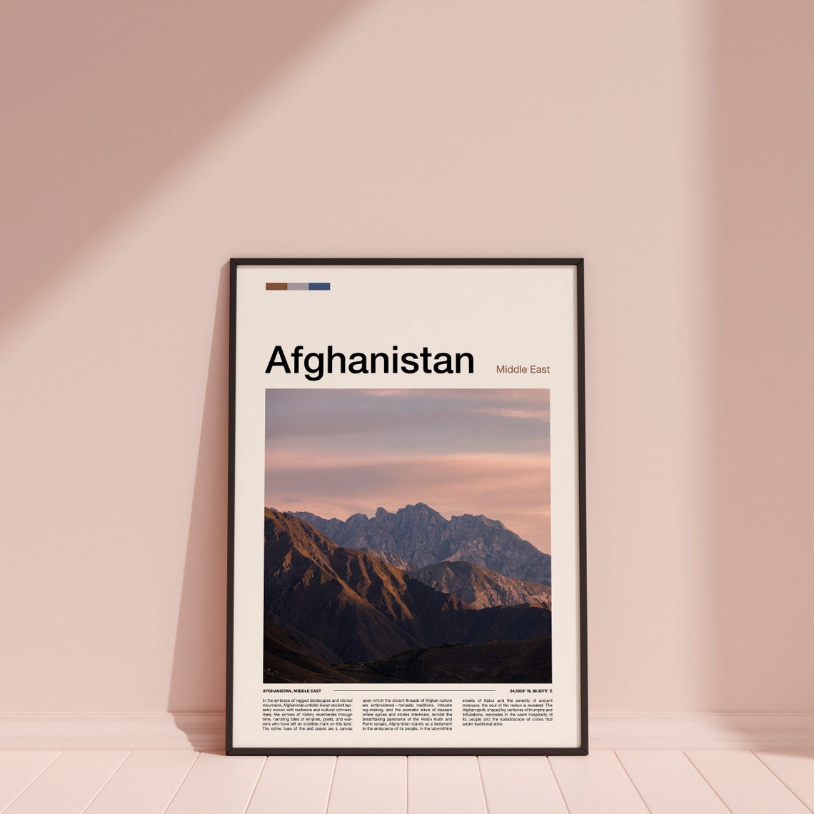 Afghanistan Print Afghanistan Poster Afghanistan Wall Art Afghanistan Art Print Afghanistan Photo Traveler Gifts Travel Poster - Image 4