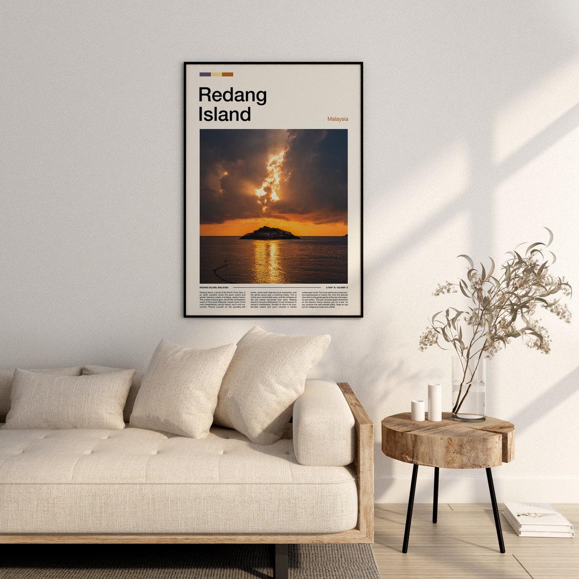 Redang Island Print Redang Island Poster Redang Island Wall Art Malaysia Art Print Redang Island Photo Redang Island Gifts - Image 3